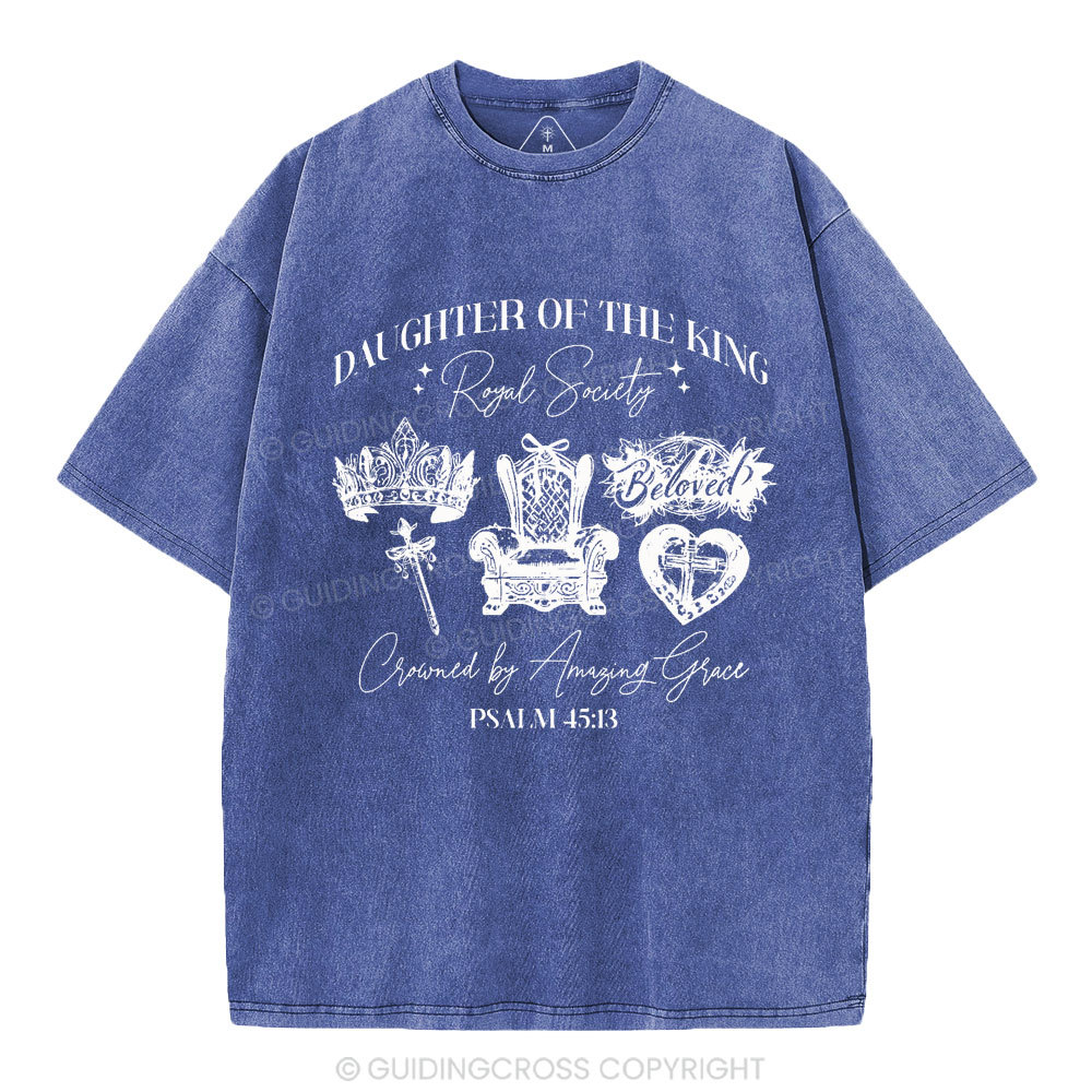 Daughter Of The King Christian Washed T-Shirt