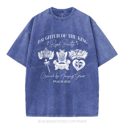 Daughter Of The King Christian Washed T-Shirt