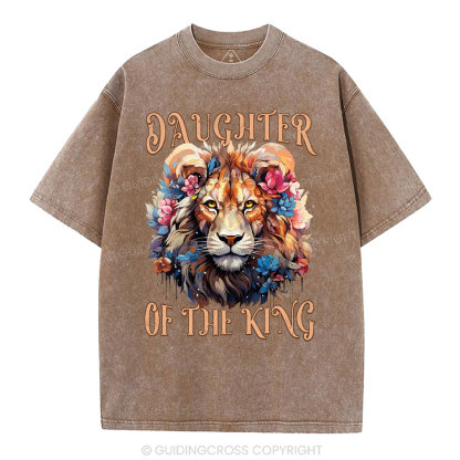 Daughter Of The King Christian Washed T-Shirt