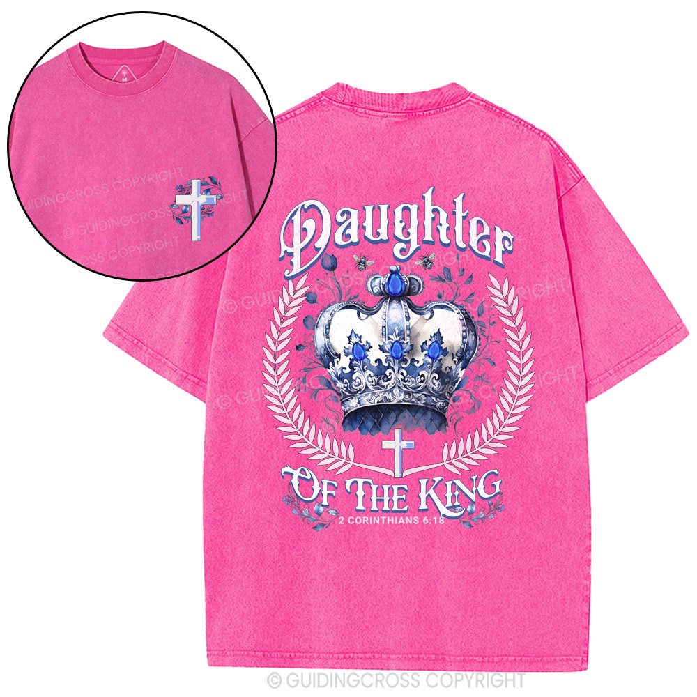 Daughter Of The King Christian Washed T-Shirt