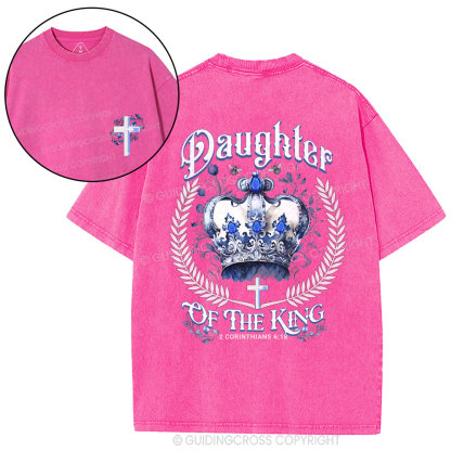 Daughter Of The King Christian Washed T-Shirt