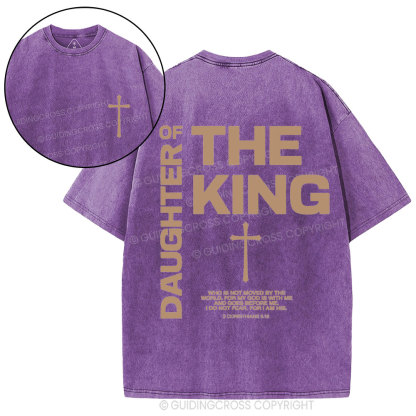 Daughter Of The King Christian Washed T-Shirt