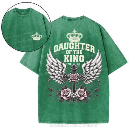 Daughter Of The King Christian Washed T-Shirt