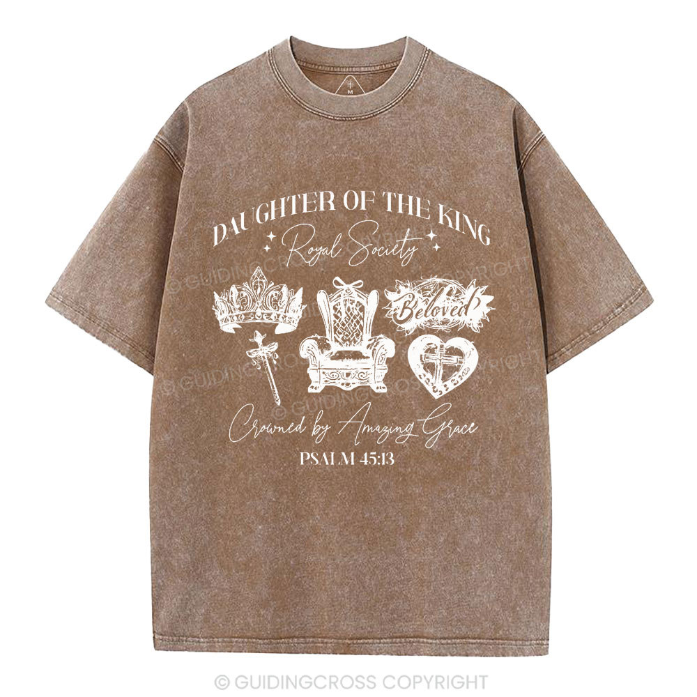 Daughter Of The King Christian Washed T-Shirt