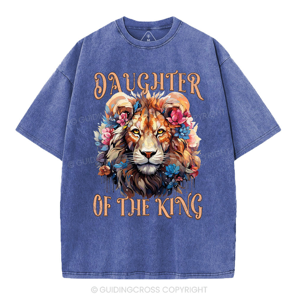 Daughter Of The King Christian Washed T-Shirt