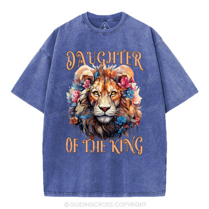 Daughter Of The King Christian Washed T-Shirt