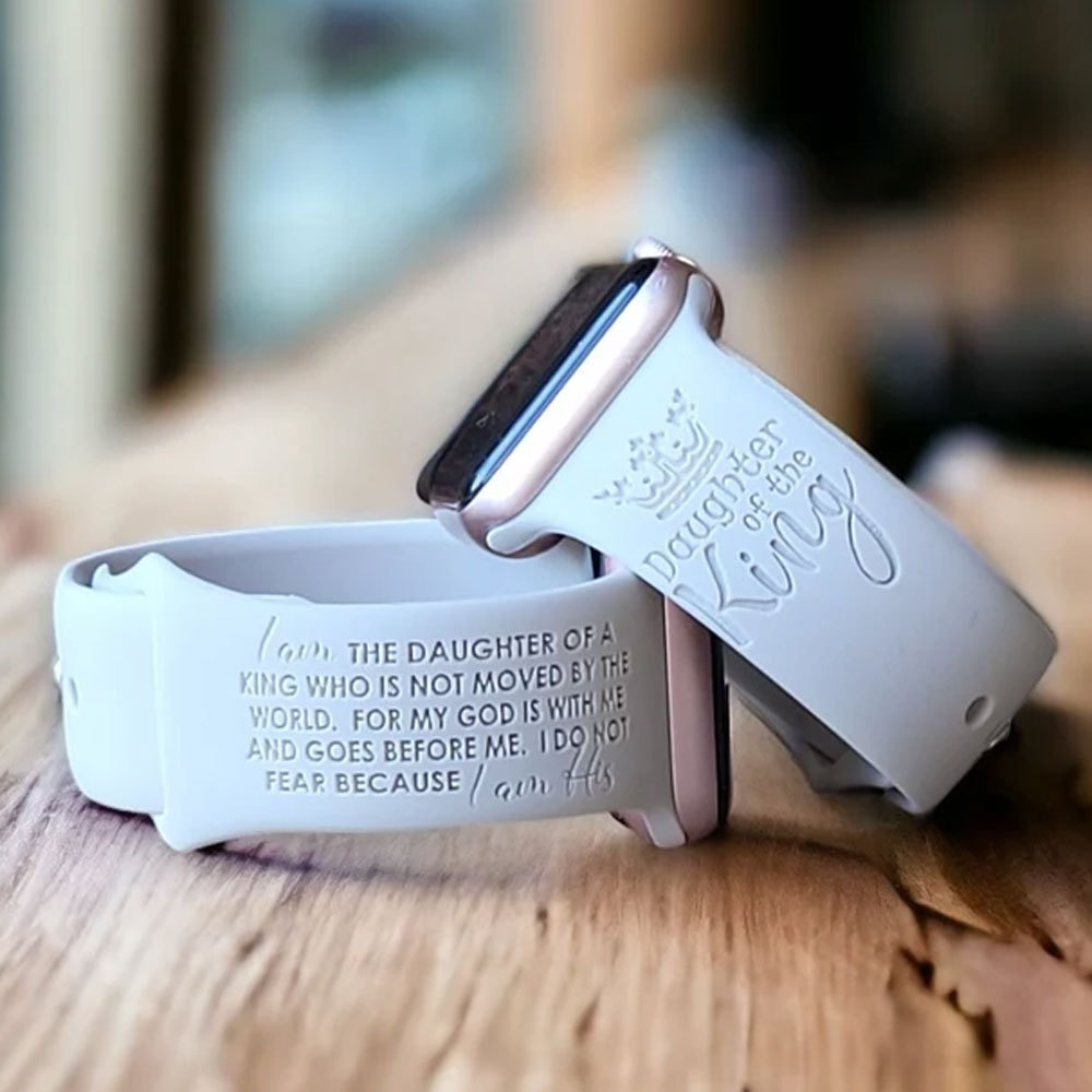 Daughter Of The King Christian Watch Band