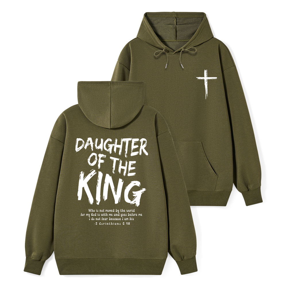 Daughter Of The King Classic Christian Hoodie