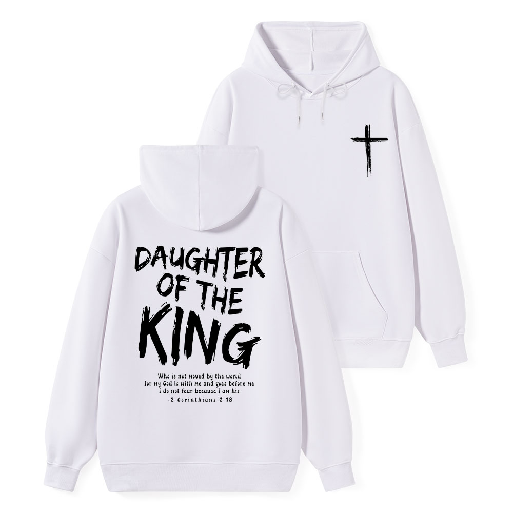 Daughter Of The King Classic Christian Hoodie
