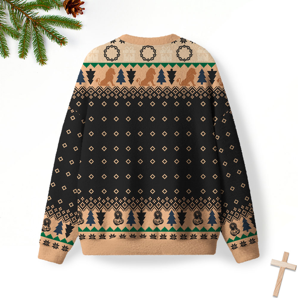 Daughter Of The King Furry Christian Lightweight Sweater