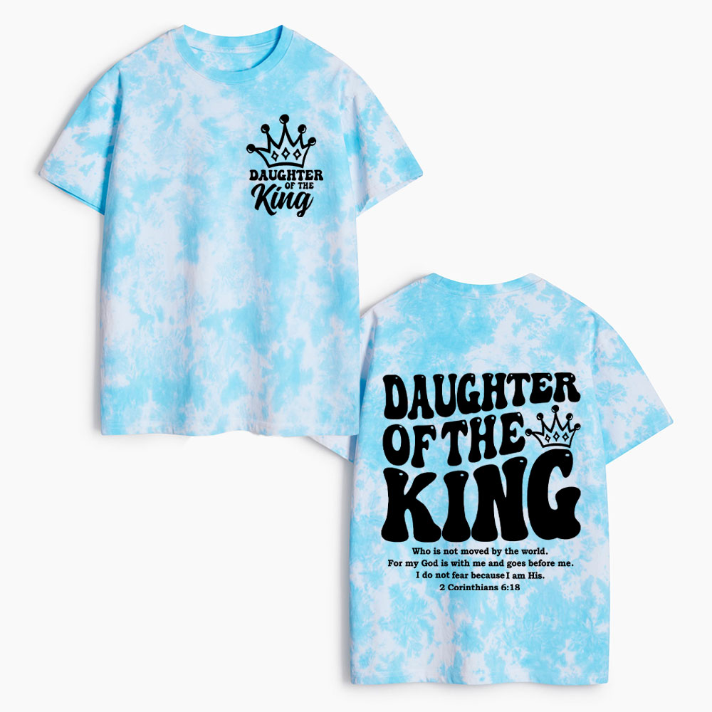 Daughter Of The King Heavy Cotton Tie Dye T-Shirt