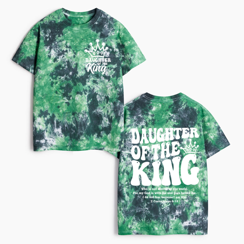 Daughter Of The King Heavy Cotton Tie Dye T-Shirt