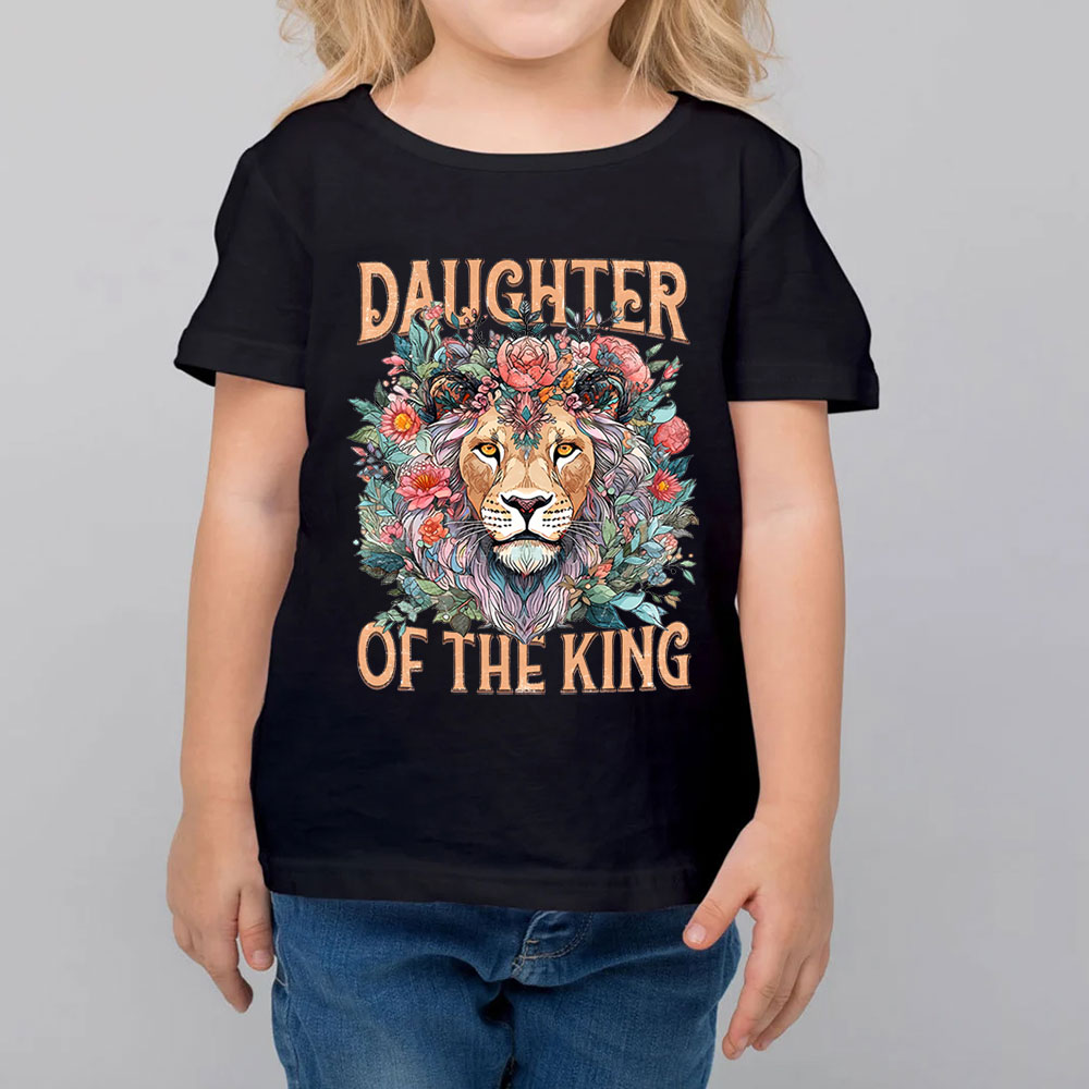 Daughter Of The King Kids Christian T-Shirt