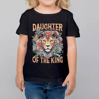 Daughter Of The King Kids Christian T-Shirt
