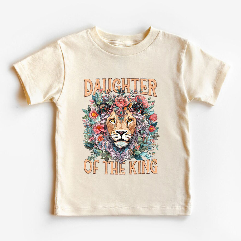 Daughter Of The King Kids Christian T-Shirt