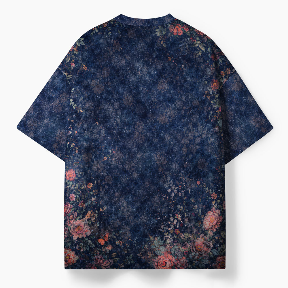 Daughter Of The King Oversized All-Over Print Christian T-Shirt