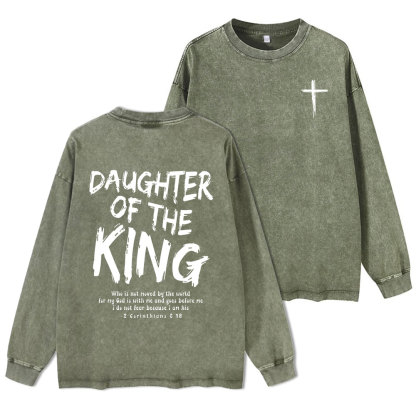 Daughter Of The King Washed Long Sleeve T-Shirt