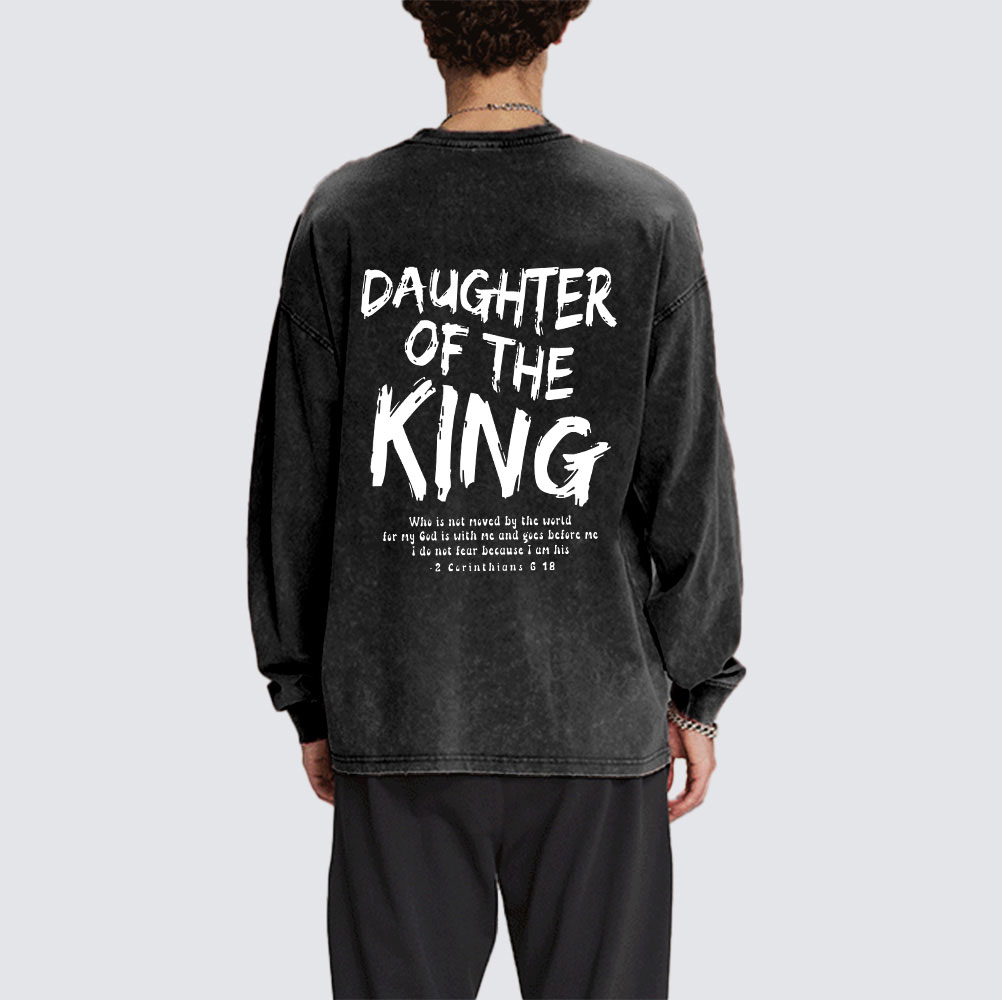 Daughter Of The King Washed Long Sleeve T-Shirt