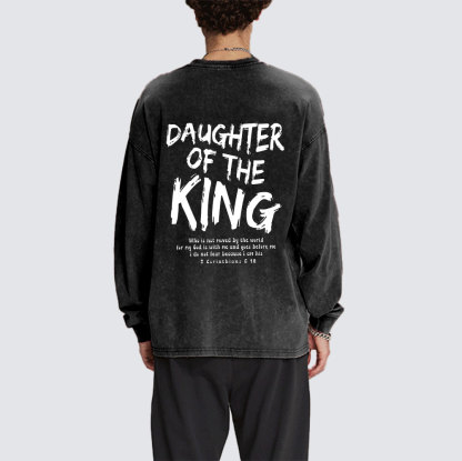 Daughter Of The King Washed Long Sleeve T-Shirt