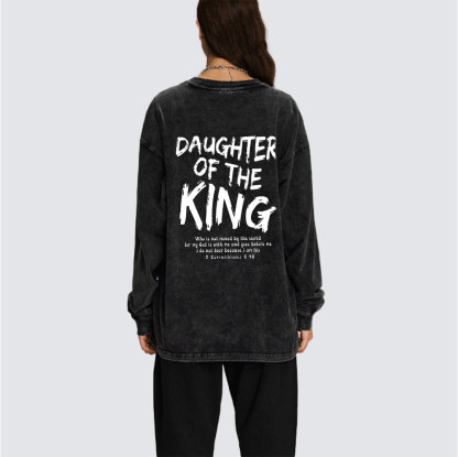 Daughter Of The King Washed Long Sleeve T-Shirt
