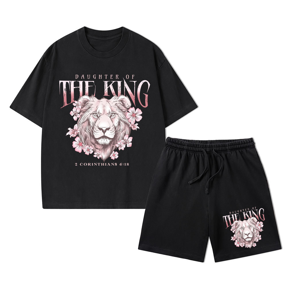 Sample Christian Washed T-Shirt & Shorts Sale - GuidingCross