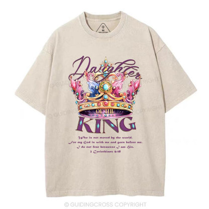 Daughter Of The King Chirstian Washed T-Shirt