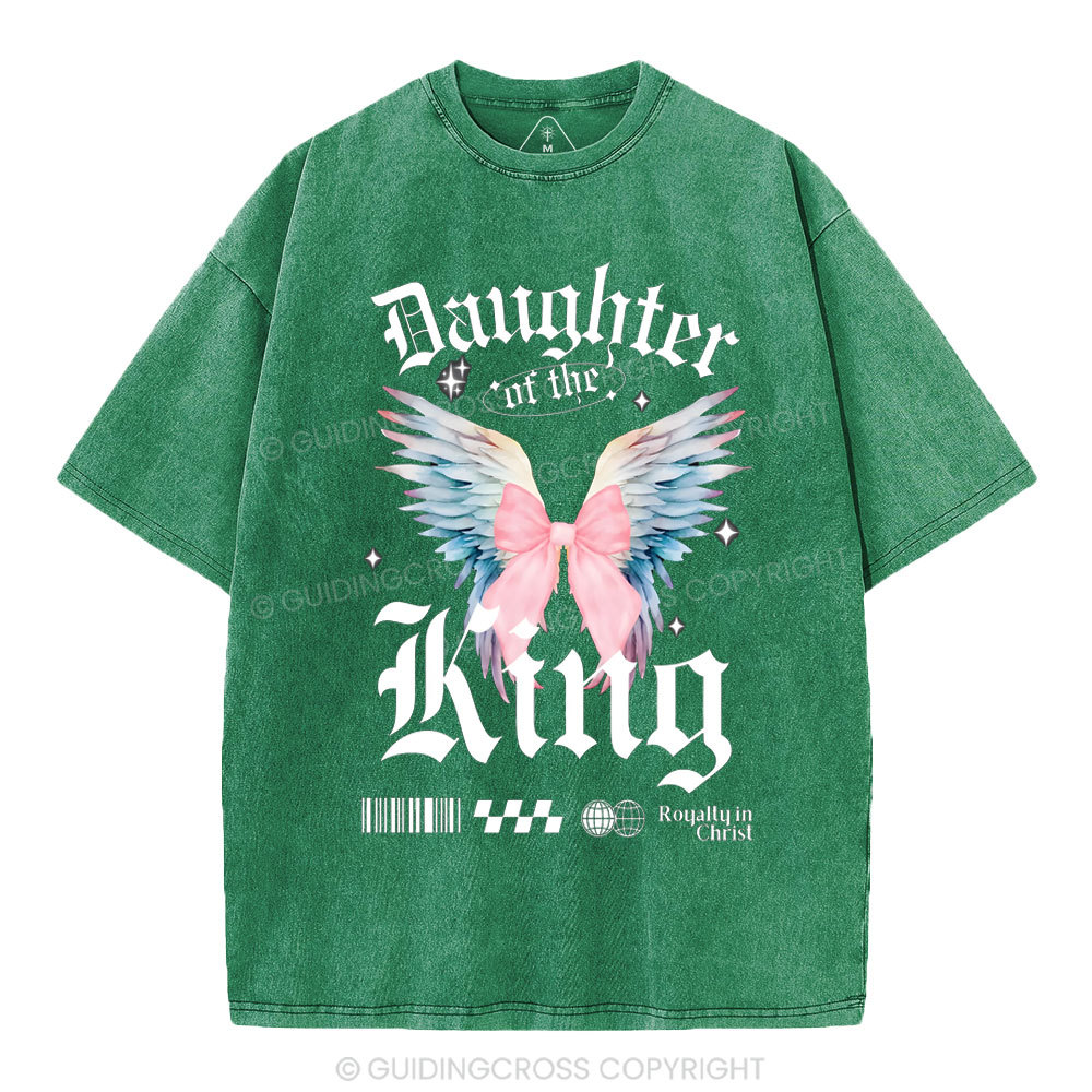 Daugther Of The King Christian Washed T-Shirt