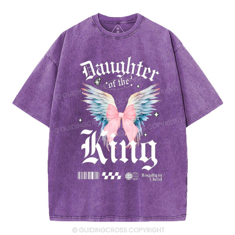 Daugther Of The King Christian Washed T-Shirt