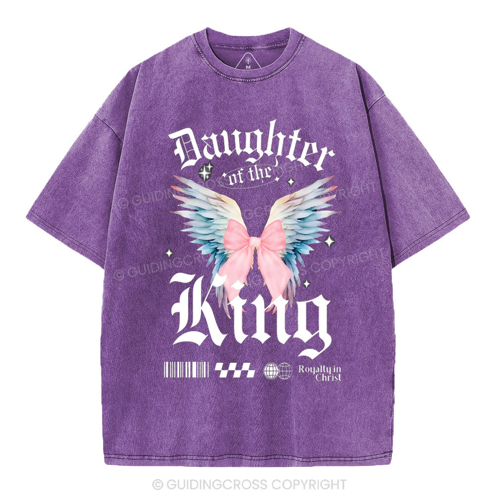 Daugther Of The King Christian Washed T-Shirt