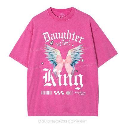 Daugther Of The King Christian Washed T-Shirt