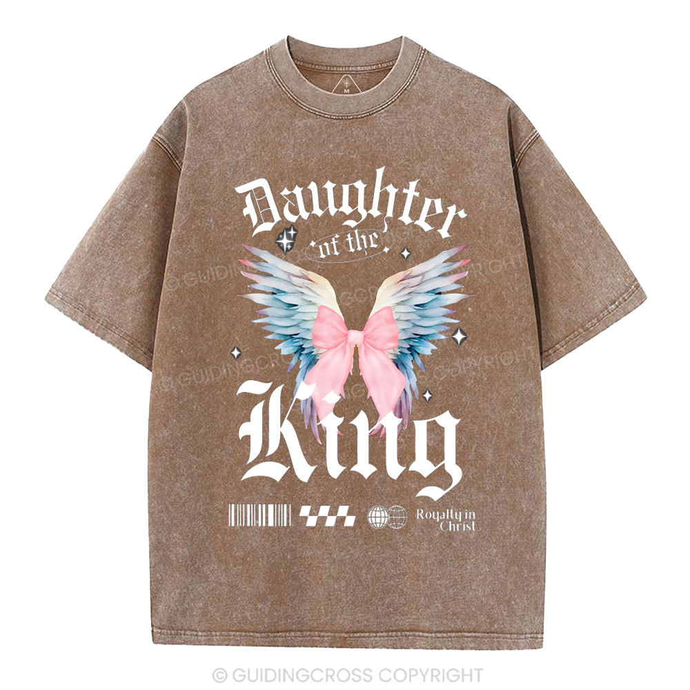 Daugther Of The King Christian Washed T-Shirt