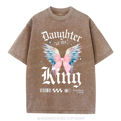 Daugther Of The King Christian Washed T-Shirt