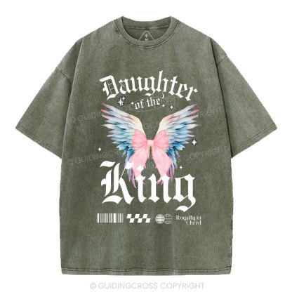 Daugther Of The King Christian Washed T-Shirt