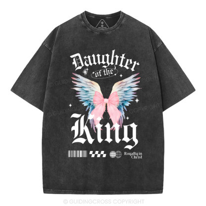 Daugther Of The King Christian Washed T-Shirt