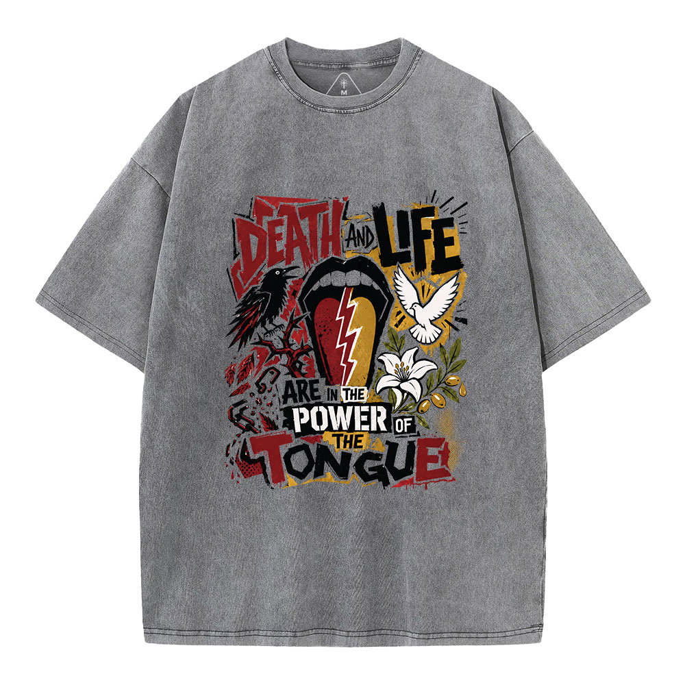 New-Sample Christian Washed T-Shirt双面原件31.95 Sale - GuidingCross