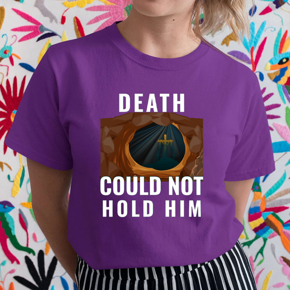 Death Cloud Not Hold Him Christian T-Shirt