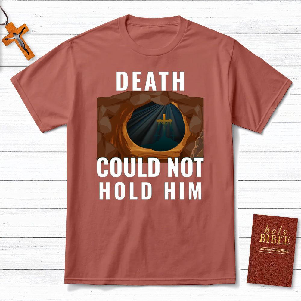 Death Cloud Not Hold Him Christian T-Shirt