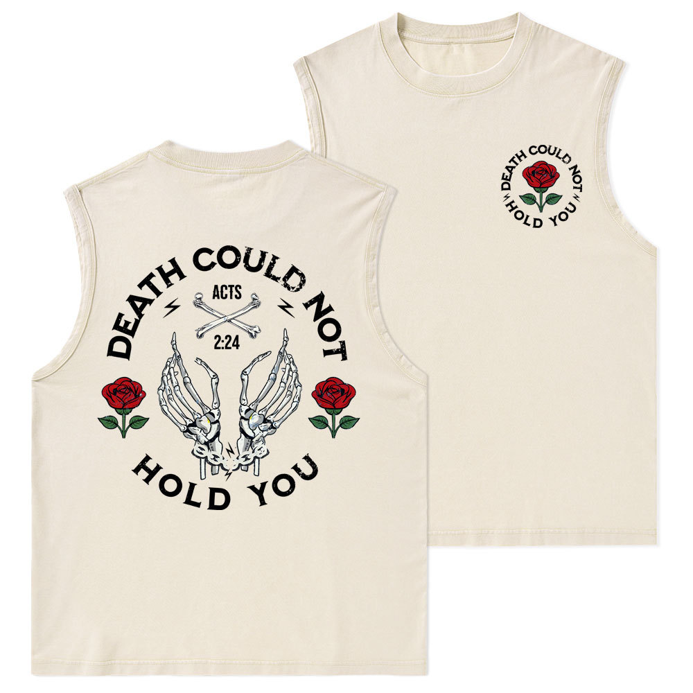 Death Could Not Hold You Christian Washed Tank Top