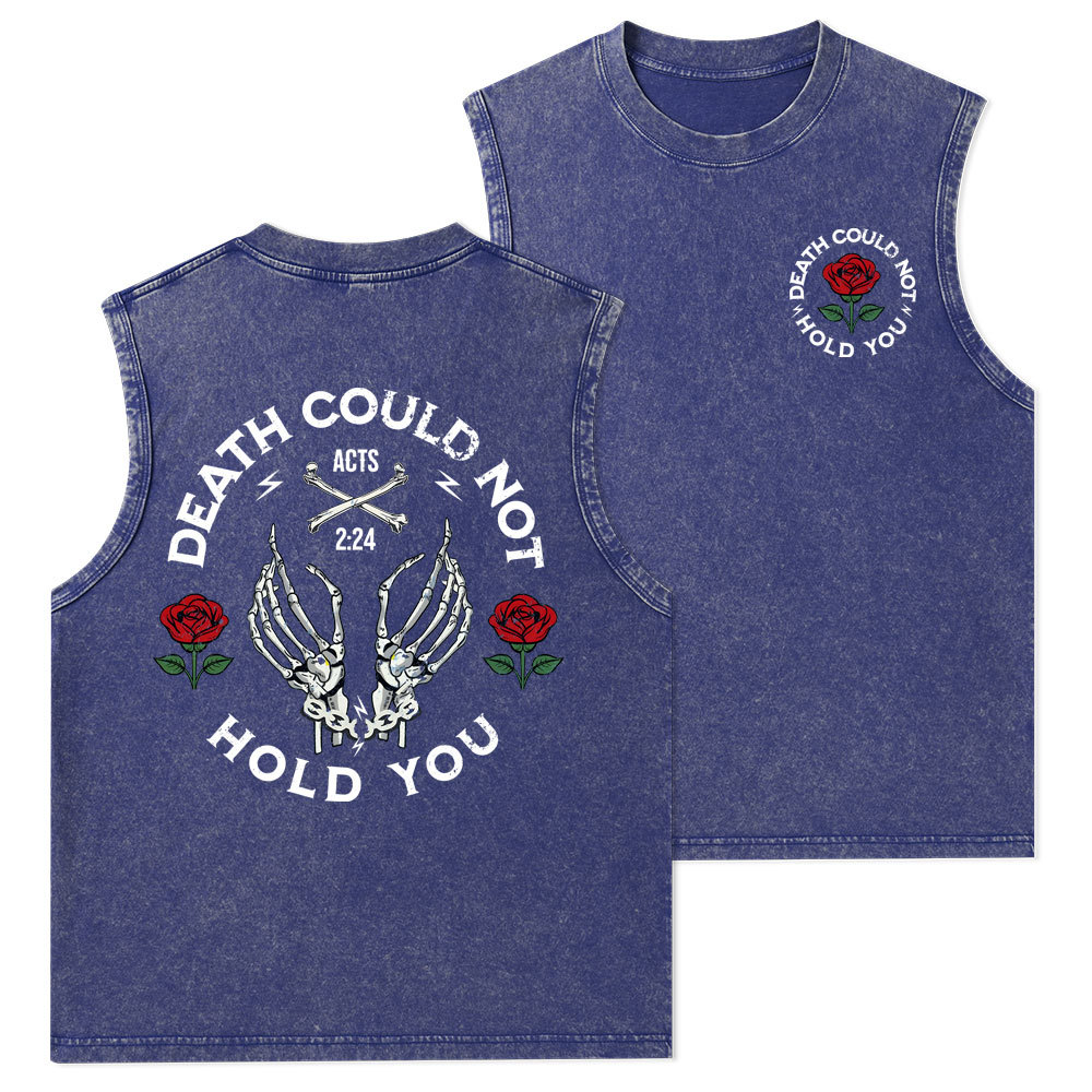 Death Could Not Hold You Christian Washed Tank Top