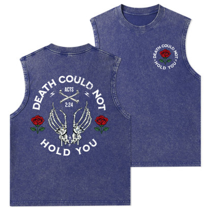 Death Could Not Hold You Christian Washed Tank Top