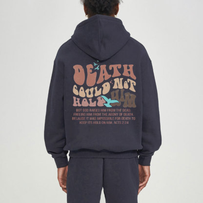 Death Couldn't Hold Him Christian Fleece Hoodie Set