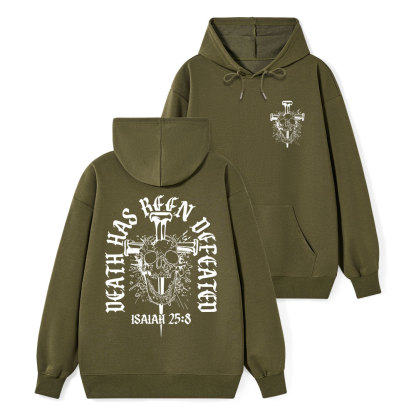 Death Has Been Defeated Classic Christian Hoodie