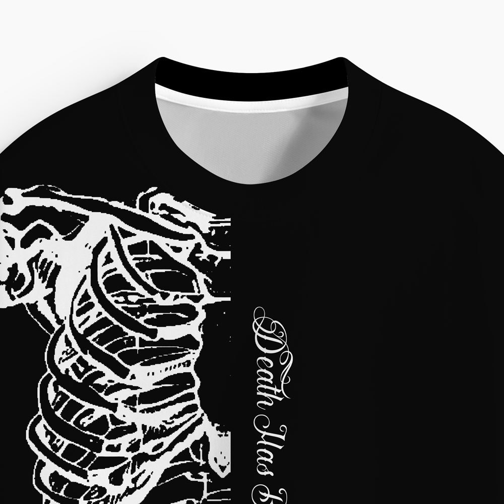 Death Has Been Defeated Oversized All-Over Print Christian T-Shirt