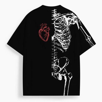 Death Has Been Defeated Oversized All-Over Print Christian T-Shirt