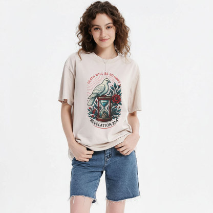 Death Will Be No More Christian Washed T-Shirt