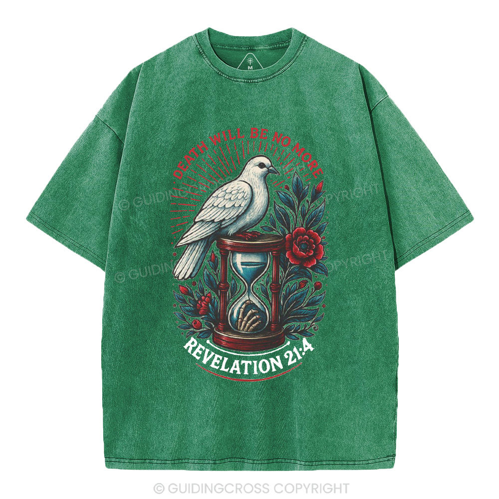 Death Will Be No More Christian Washed T-Shirt