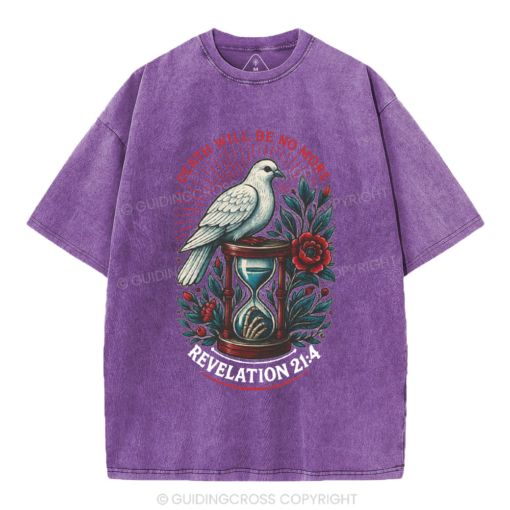 Death Will Be No More Christian Washed T-Shirt
