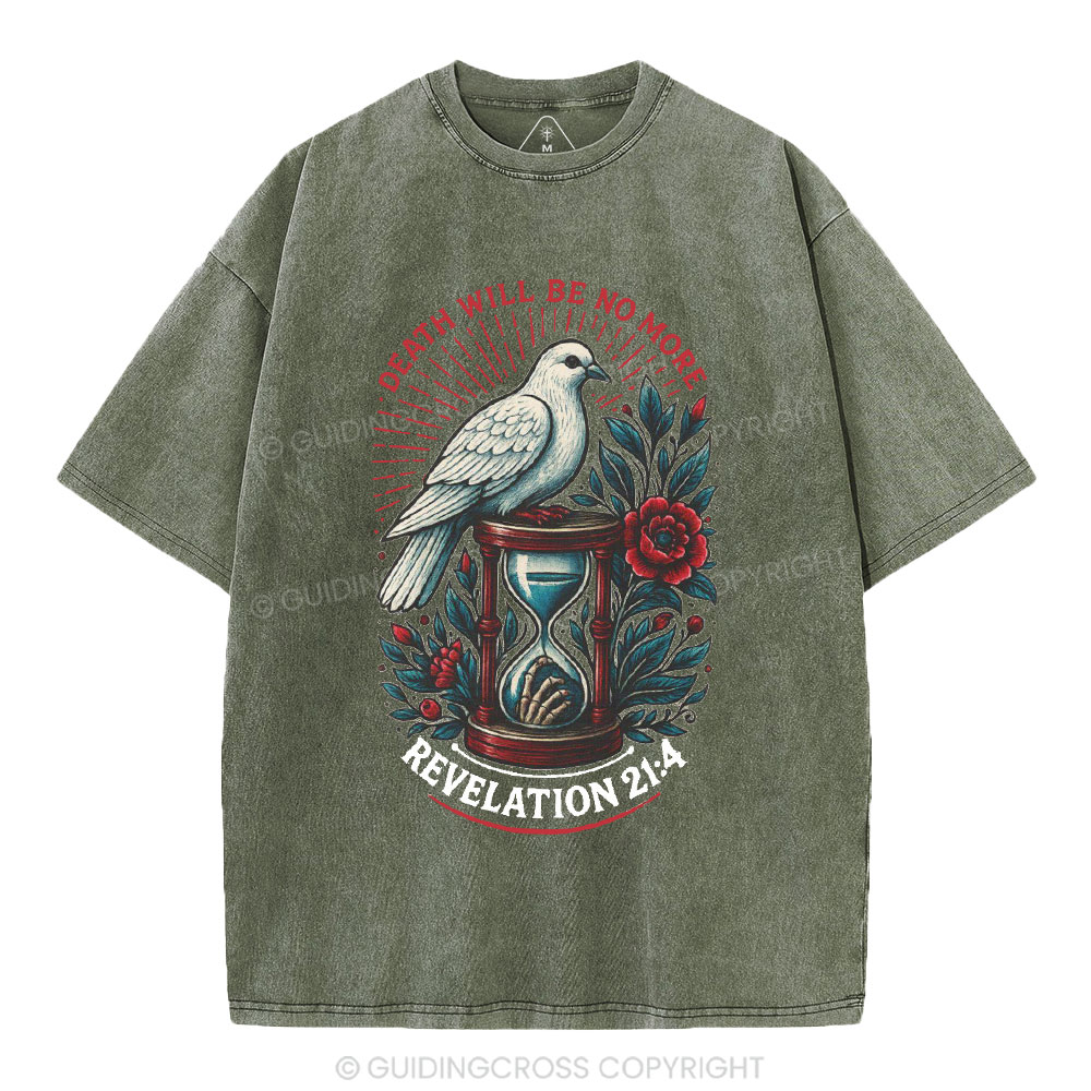 Death Will Be No More Christian Washed T-Shirt