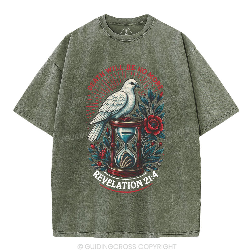 Death Will Be No More Christian Washed T-Shirt