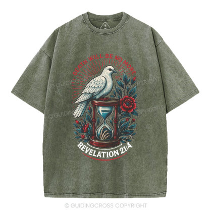 Death Will Be No More Christian Washed T-Shirt